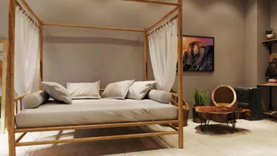 Habitación King con balcón — Trinh's House - Hang Bong